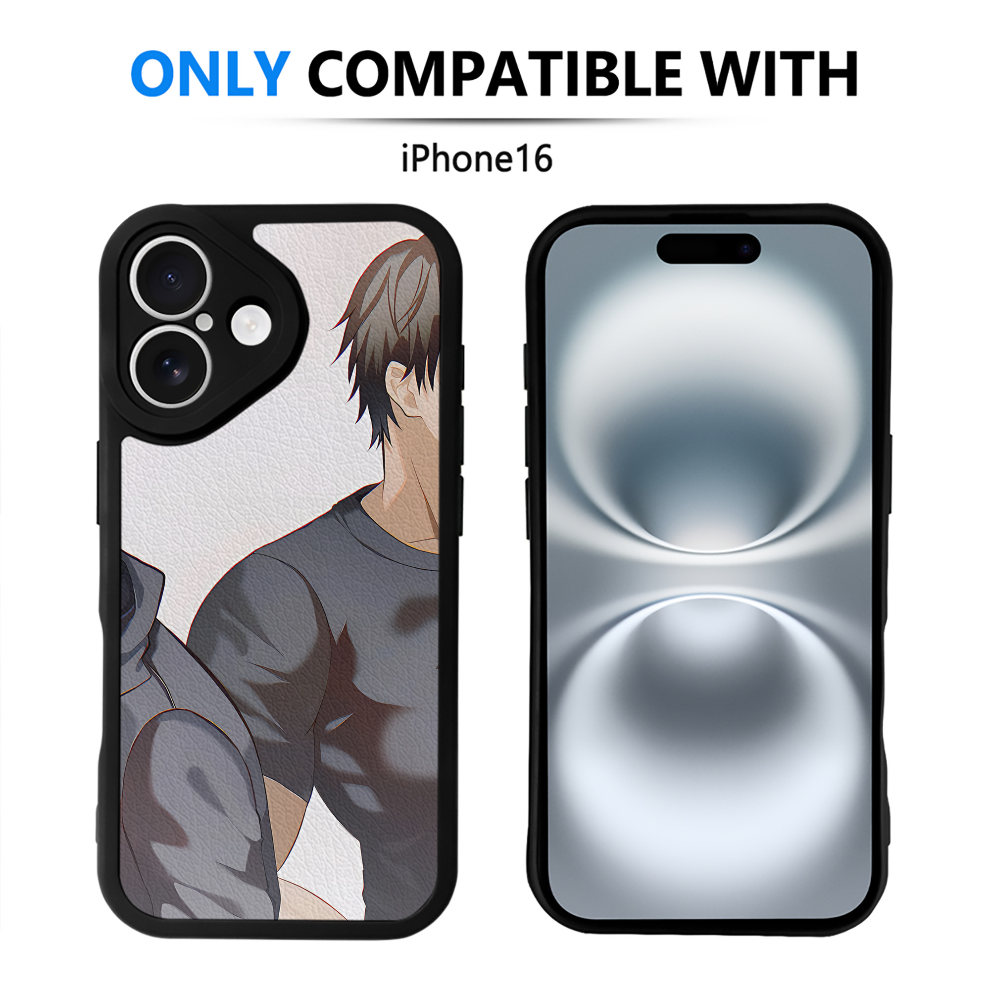 （画像用） SPY×FAMILY间谍家家酒 【iPhone 16シリーズ対応】シリコンスマホケース（レザー調） 材質：シリコン